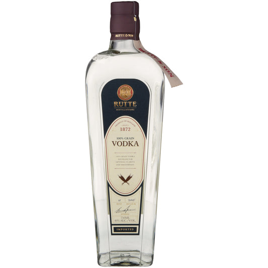 Rutte Vodka 80 - 750ML - Front