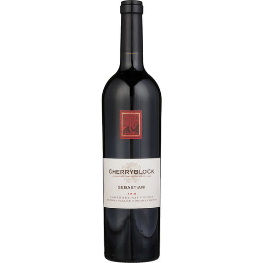 Sebastiani Cabernet Sauvignon Cherryblock Sonoma Valley 2018 - 750ML