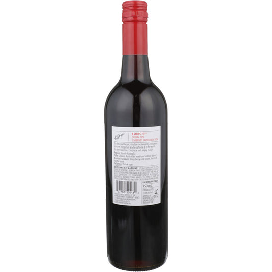 Elderton Shiraz/Cabernet Sauvignon E Series South Australia 2021 - 750ML - Back