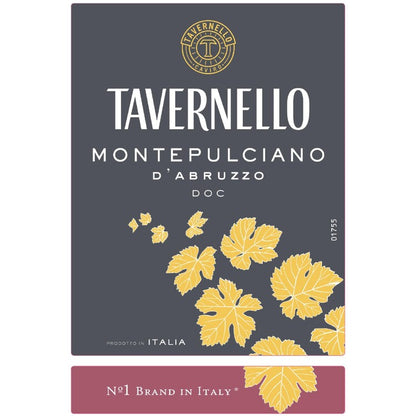 Tavernello Montepulciano D'Abruzzo - 750ML - Front Label