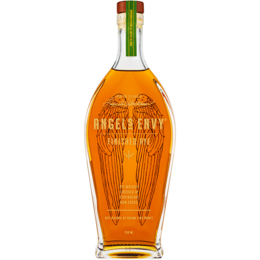 Angel's Envy Rye Whiskey Finished In Caribbean Rum Casks Finished Rye - 750ML - Front