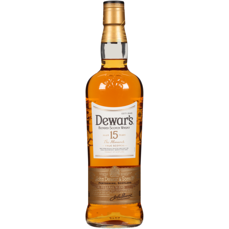 Dewar's Blended Scotch Special Reserve 15 Yr 80 - 750ML - Front