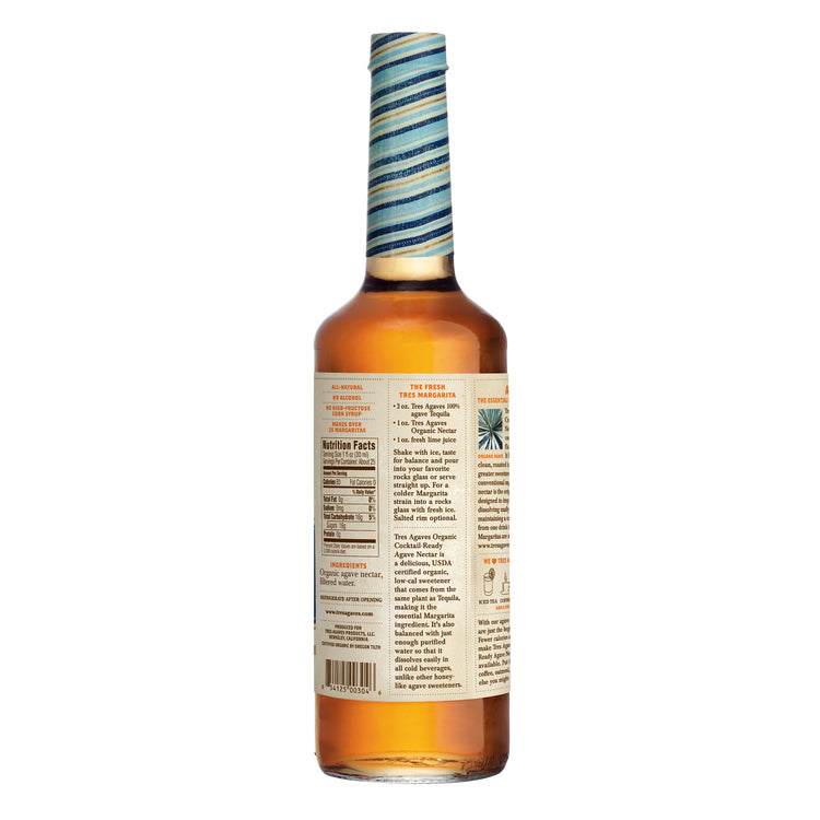 Tres Agaves Mix Agave Nectar - 1.0L - Back