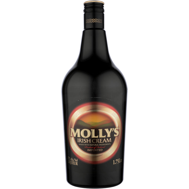Molly's Irish Cream Liqueur 34 - 1.75L - Front