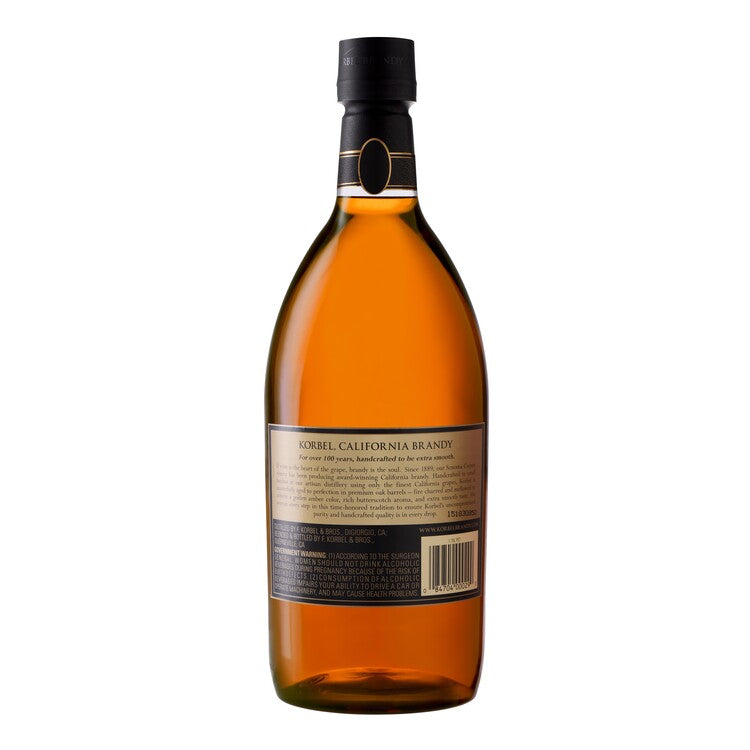 Korbel Brandy 80 - 1.75L - Back