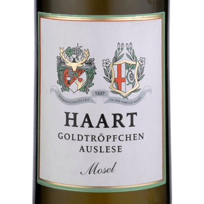 Haart Riesling Auslese Piesporter Goldtropfchen 2012 - 750ML - Front Label
