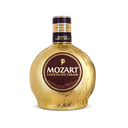Mozart Chocolate Cream Liqueur 34 - 750ML - Front