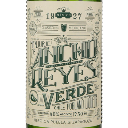 Ancho Reyes Licor De Chile Poblano Verde 80 - 750ML - Front Label
