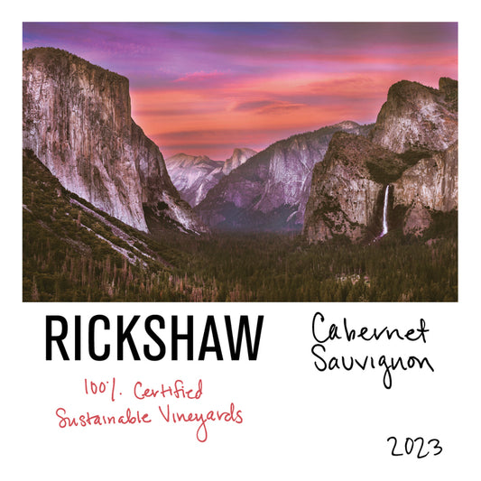 Rickshaw Cabernet Sauvignon California 2023 - 750ML - Front Label