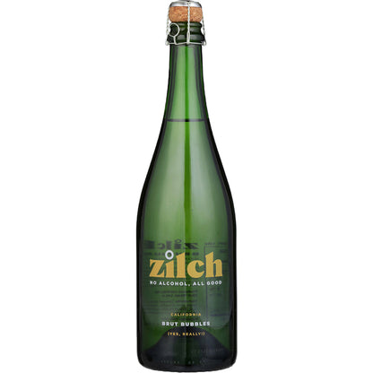 Zilch Sparkling White California Non Alcoholic - 750ML - Front