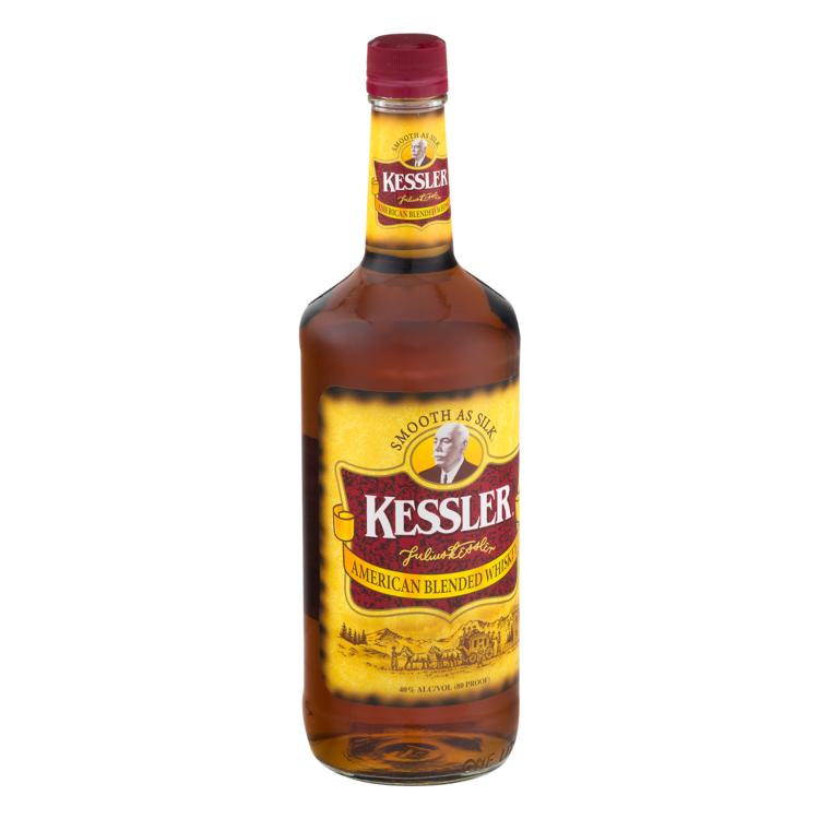 Kessler Blended American Whiskey 80 - 1.0L - Front Label