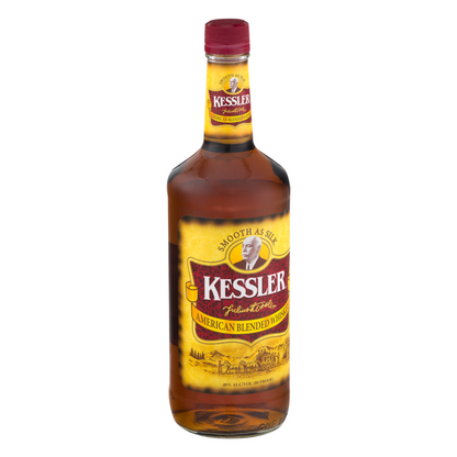 Kessler Blended American Whiskey 80 - 1.0L - Front Label