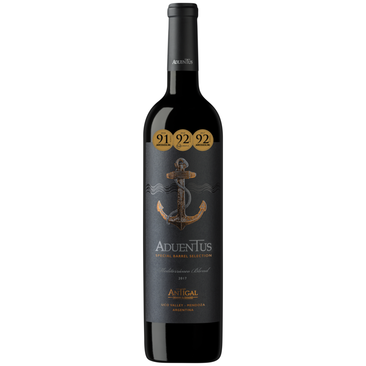Aduentus Malbec/Tempranillo/Syrah Mediterraneo Mendoza 2017 - 750ML - Front