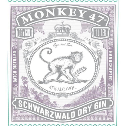 Monkey 47 Dry Gin Schwarzwald 94 - 1.0L - Front Label