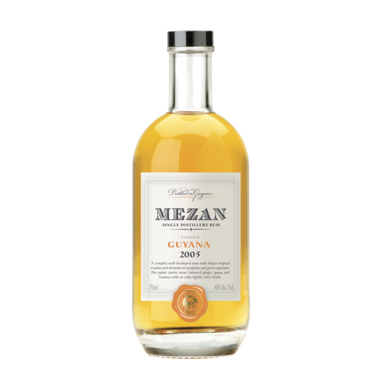Mezan Aged Rum Single Distillery 2005 80 - 750ML - Front