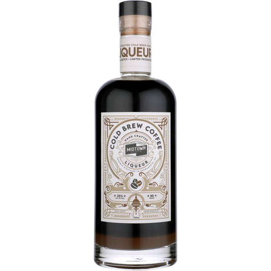 Midtown Spirits Small Batch Cold Brew Coffee Liqueur 50 - 750ML - Front
