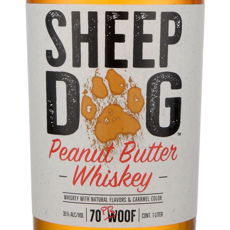 Sheep Dog Peanut Butter Whiskey Flavored Whiskey 70 - 1.0L - Front Label