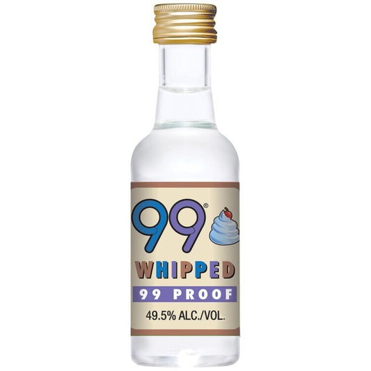 99 Brand Whipped Cream Schnapps 99 - 50ML - Front