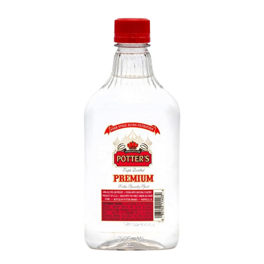 Potter's Vodka 80 - 375ML - Front