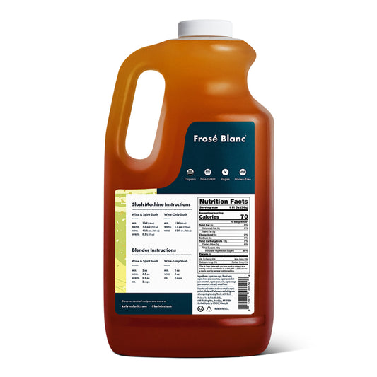 Kelvin Slush Frose Blanc Frozen Cocktail Mix - 64 Z - Back