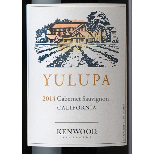 Kenwood Cabernet Sauvignon Yulupa California - 750ML - Front Label