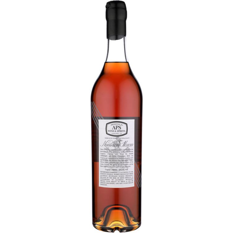 Normandin Mercier Grande Champagne Cognac Extra Old 30 Yr 80 - 750ML - Back