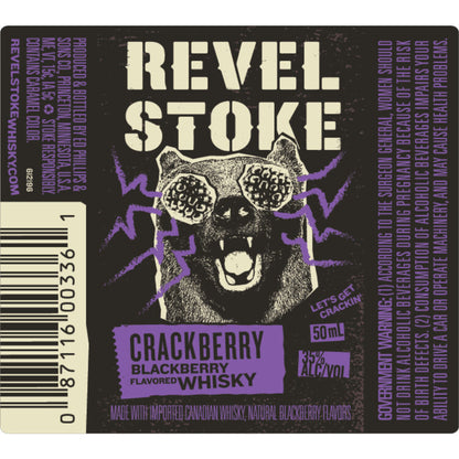 Revel Stoke Canadian Whisky 70 - 50ML - Front Label