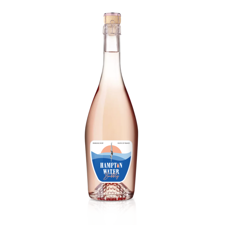 Hampton Water Rose Bubbly France - 750ML - Front