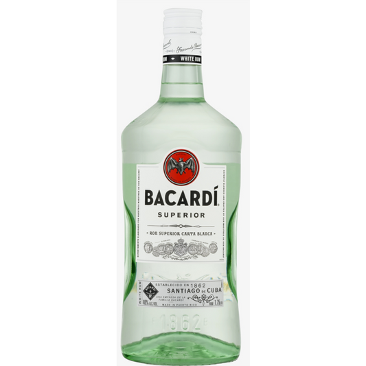 Bacardi Light Rum Superior 80 - 1.75L