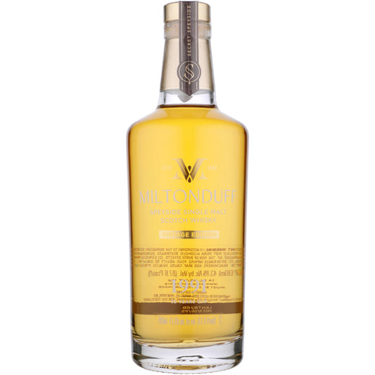 Miltonduff Single Malt Scotch Secret Speyside 1991 32 Yr 87.6 - 700ML - Front