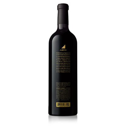 Justin Red Wine Isosceles Paso Robles 2021 - 750ML - Back