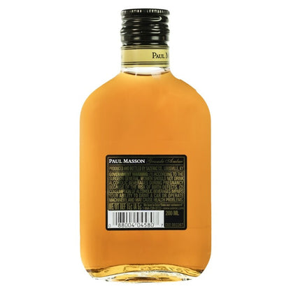 Paul Masson Brandy Grande Amber Vs 80 - 200ML - Back