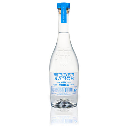 Weber Ranch 1902 Vodka 80 - 1.0L - Back