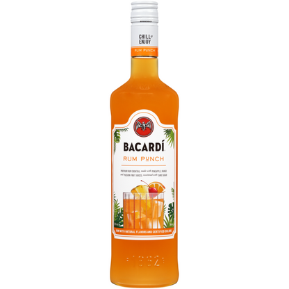 Bacardi Rum Punch Classic Cocktails 25 - 750ML - Front