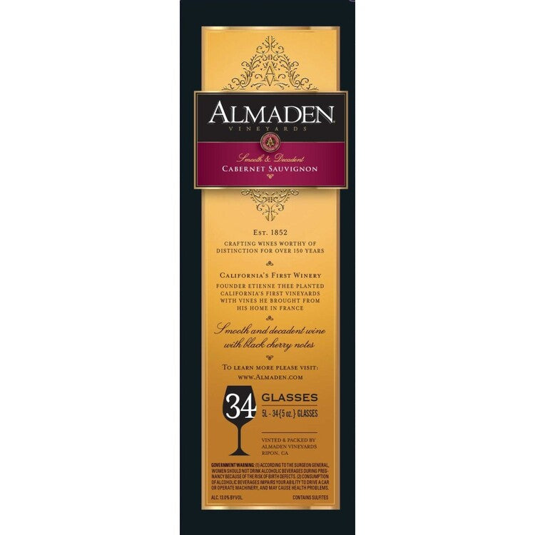 Almaden Cabernet Sauvignon Heritage American - 5.0L