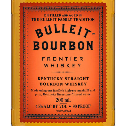 Bulleit Straight Bourbon Frontier Whiskey 90 - 200ML