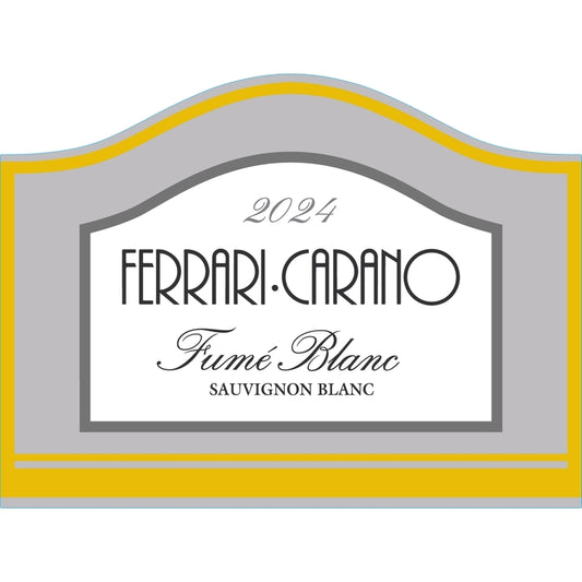 Ferrari Carano Fume Blanc North Coast 2024 - 750ML - Front Label
