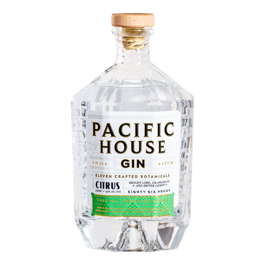 Pacific House Gin Citrus 86 - 750ML - Front