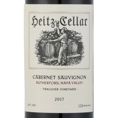 Heitz Cellar Cabernet Sauvignon Trailside Vineyard Napa Valley 2017 - 375ML - Front Label