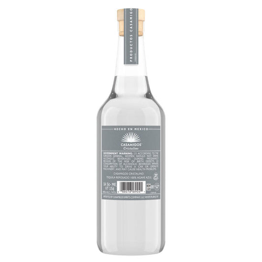 Casamigos Tequila Reposado Cristalino 80 - 750ML - Back