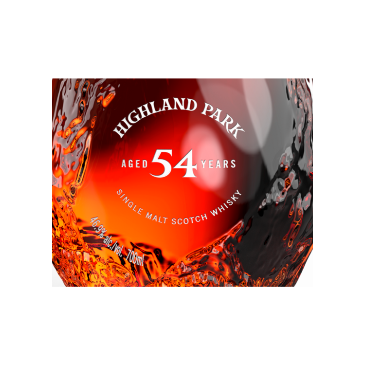 Highland Park Single Malt Scotch 54 Yr 93.8 - 700ML - Front Label