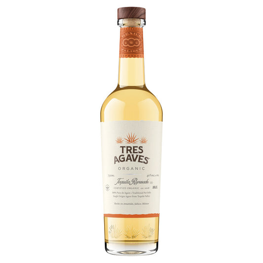 Tres Agaves Tequila Reposado 80 - 750ML - Front