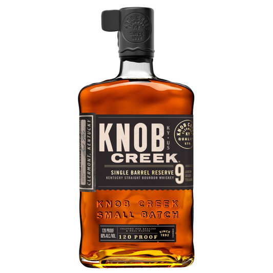 Knob Creek Straight Bourbon Single Barrel Reserve 9 Yr 120 - 750ML - Front