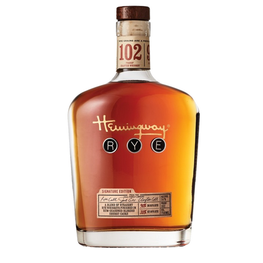 Hemingway Rye Whiskey Signature Edition 102 - 750ML - Front