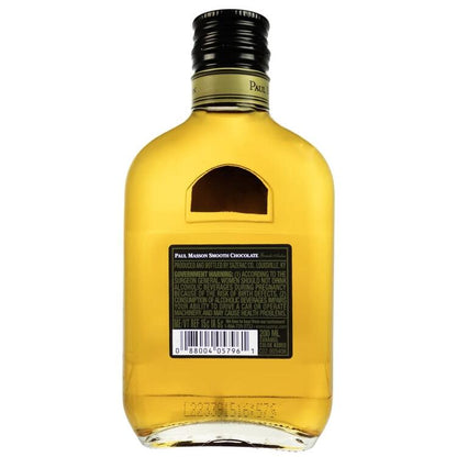 Paul Masson Smooth Chocolate Flavored Brandy Grande Amber 54 - 200ML - Back