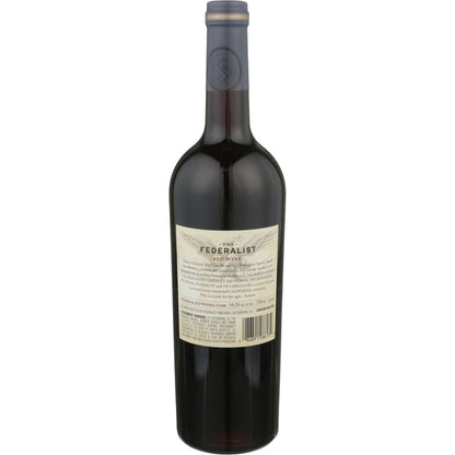 The Federalist Red Blend Honest American - 750ML - Back