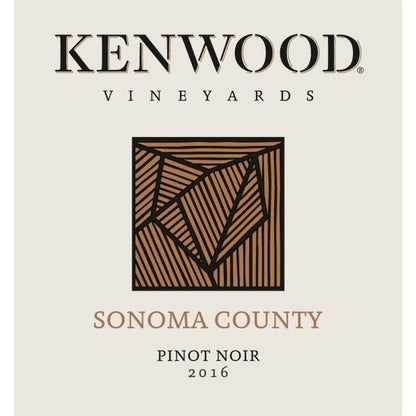 Kenwood Pinot Noir California - 750ML - Front Label