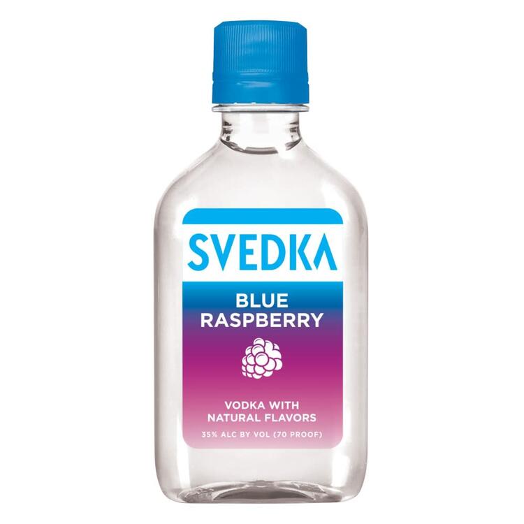 Svedka Blue Raspberry Flavored Vodka 70 - 375ML - Front