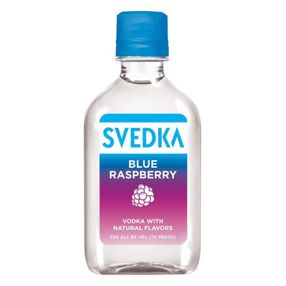 Svedka Blue Raspberry Flavored Vodka 70 - 375ML - Front