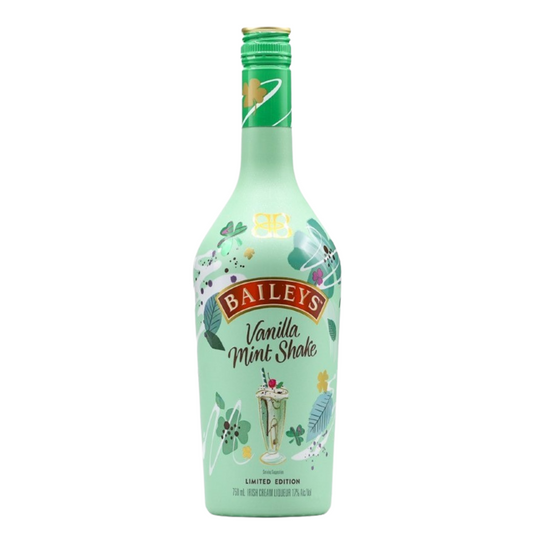 Baileys Cream Liqueur Vanilla Mint Shake Limited Edition 34 - 750ML